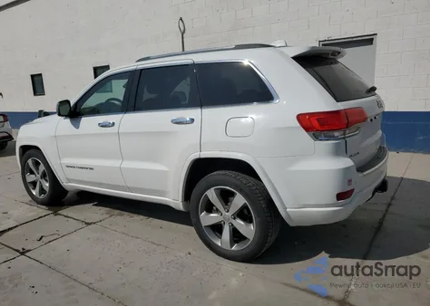 2014 Jeep Grand Cherokee Overland z USA, uszkodzony, nr VIN 1C4RJFCT8EC239329